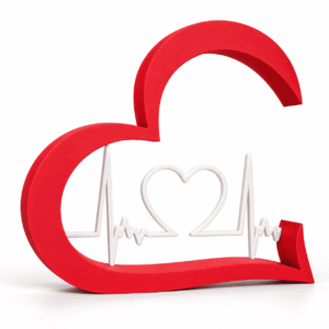 Placa latido corazon