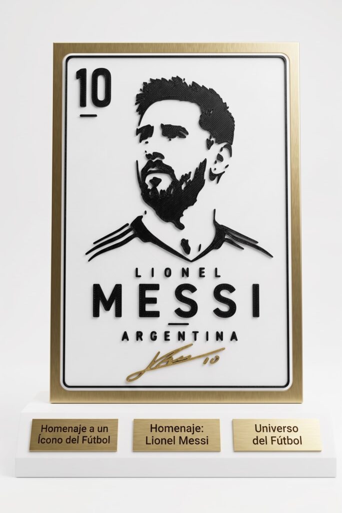 Placa Conmemorativa Futbol